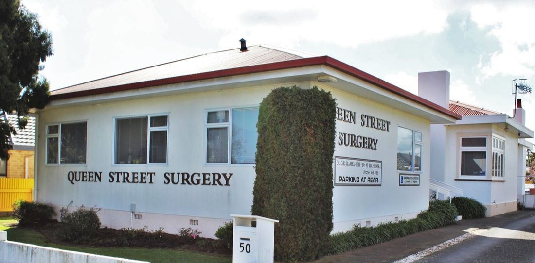 The Queen Street Surgery building at 50 Queen Street West, Levin